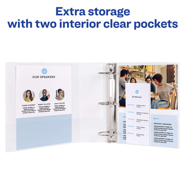 Avery Economy View 3 Ring Binder, 1.5